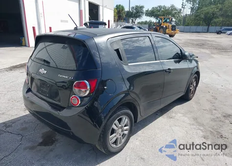 2016 Chevrolet Sonic Lt Auto from USA, damaged, VIN 1G1JC6SH8G4134543